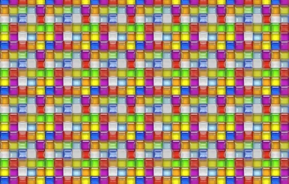 Glass, mosaic, background, tile, Shine, grille, texture, colored squares
