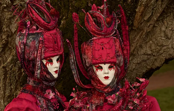 Girl, decoration, style, girls, mask, Italy, costume, Venice