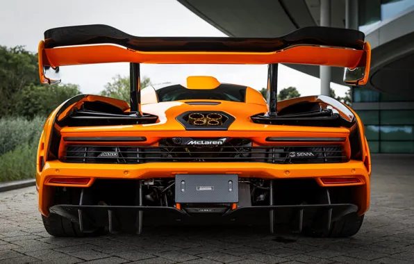 Picture orange, McLaren, feed, Senna, MSO, 2020, Senna LM