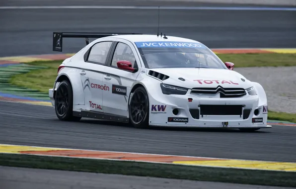 Race, Citroen, the car, car, WTCC, touring, the world championship of touring cars, Citroen