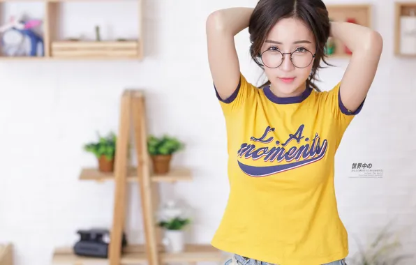 Girl, woman, asian, cute