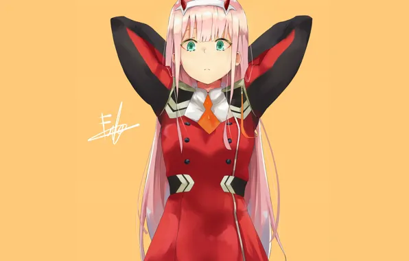 Girl, surprise, 002, Darling In The Frankxx, Cute in France, Zero Two
