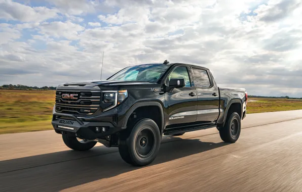 Picture GMC, exterior, Hennessey, Sierra, Off-Road, 2023, Goliath 650, GMC Sierra AT4