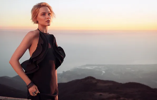 Picture look, landscape, actress, photographer, journal, model, Cosmopolitan, Evan Rachel Wood