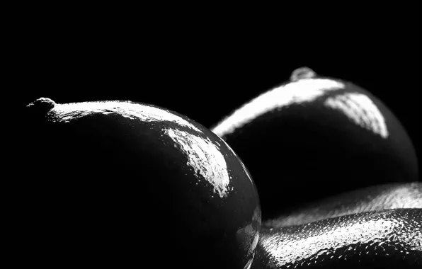 Black, oil, Chest