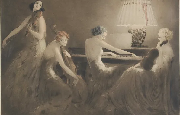1934, Louis Icart, One hour of music