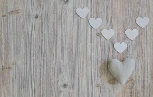 Picture toy, hearts, background, paper