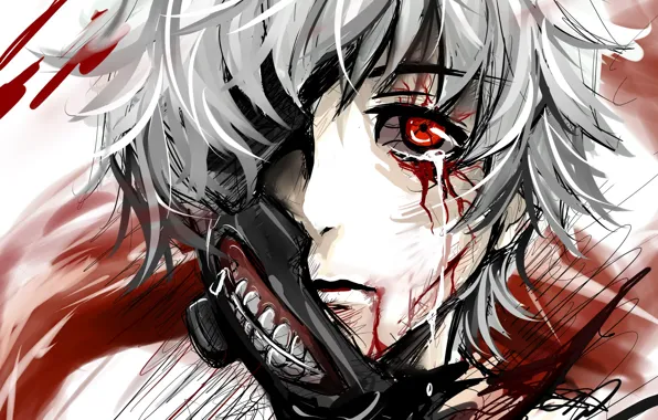 Art, Tokyo ghoul, the Kaneko Ken