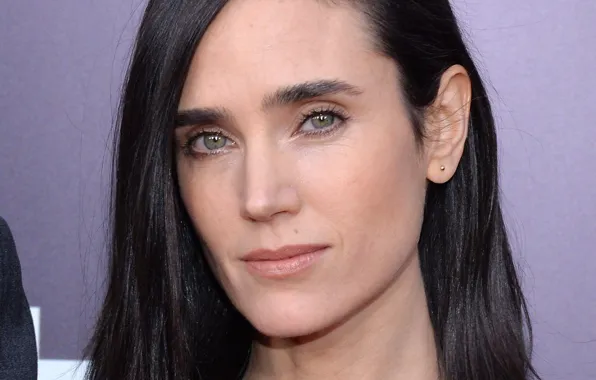 Look, girl, actress, brunette, beautiful, Jennifer Connelly, Jennifer Connelly