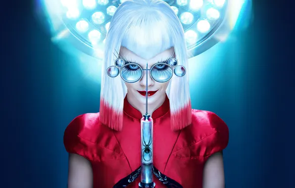 Look, glasses, the series, Cara Delevingne, Cara Delevingne, American Horror Story: Delicate, Ivy Ehrenreich, American …