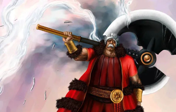 Axe, game, Bleach, anime, fog, assassin, asian, manga