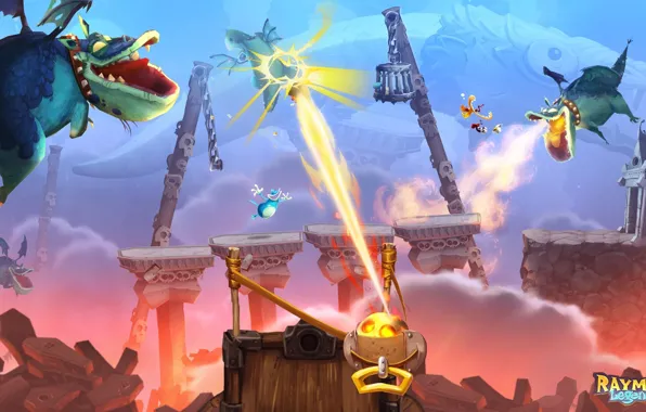 Picture Rayman, Montpellier, Rayman legends