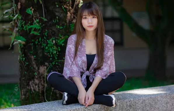 Look, girl, Asian, cutie