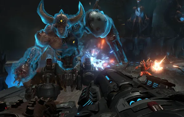 Apocalypse, robot, character, DOOM Eternal
