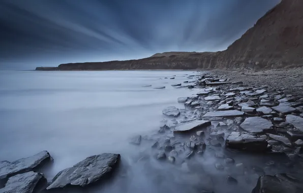 Sea, landscape, shore