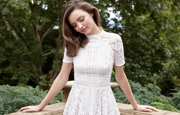 Girl, hair, figure, dress, Miranda Kerr, Miranda Kerr