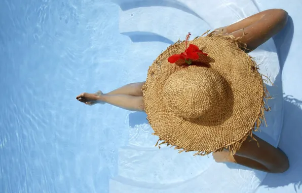 Water, hat, pool