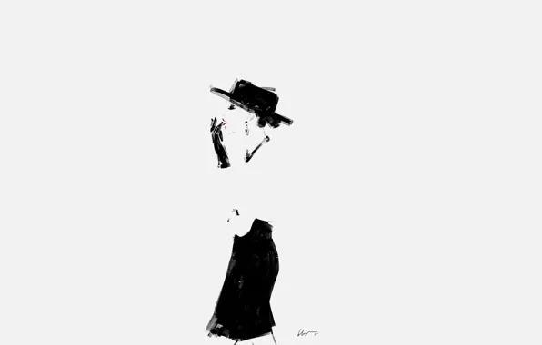 Vintage, illustration, woman.white background, vector., Floyd Grey