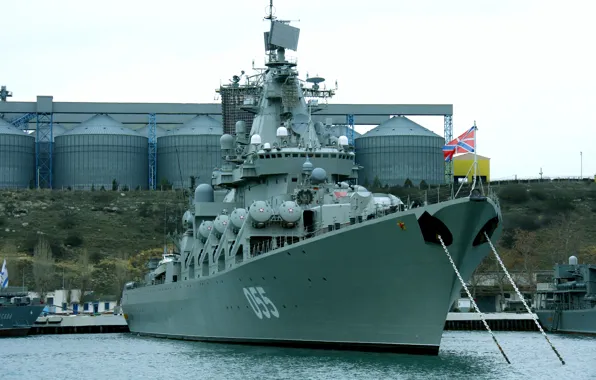 Cruiser, rocket, cipher Atlant, Marshal Ustinov