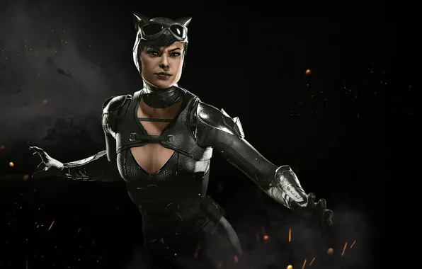 Picture Injustice 2, Selina Kyle, Catwoman, NetherRealm Studios, fighting, game