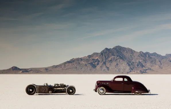 Picture desert, hot rod, cars, rat rod