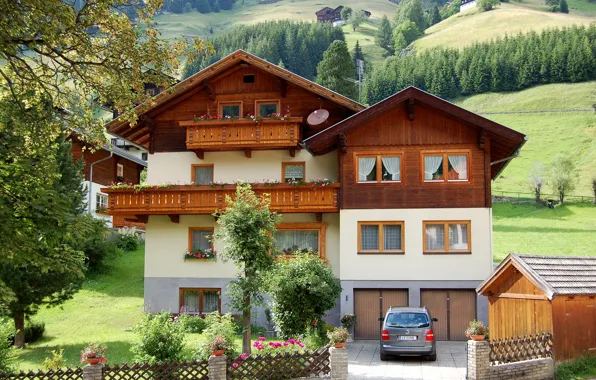 The city, house, photo, Austria, mansion, Tirol, Sankt Jakob in Defereggen