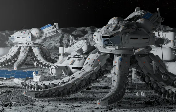 Astronaut, station, technique, battery, Brainstorm Challenge