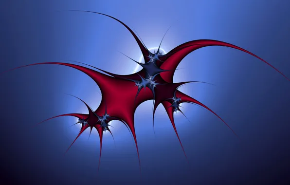 Picture light, line, needles, color, the volume