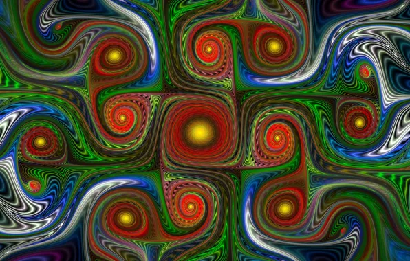 Pattern, color, bright