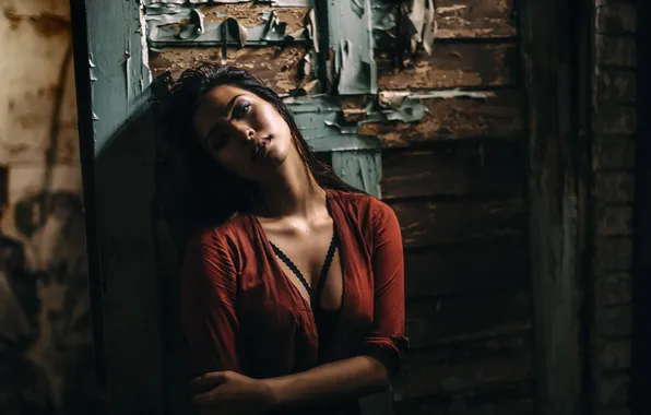 Look, girl, portrait