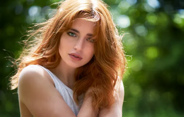 Picture look, girl, hair, Martin Fuhrmann