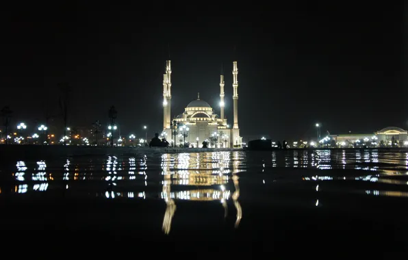Picture Mosque, Terrible, Heart Of Chechnya