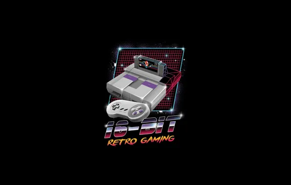 Minimalism, Style, Background, Art, Art, Console, Joystick, Style