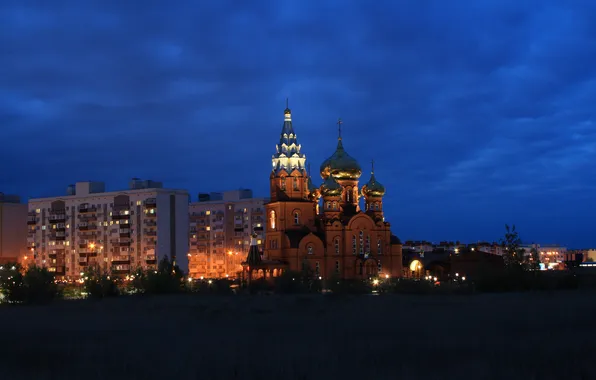 The sky, clouds, spring, the evening, Russia, architecture, twilight, Stan