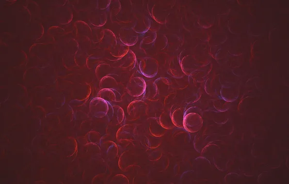Picture balls, red, bubbles, fantasy, magic, blood, dark, people