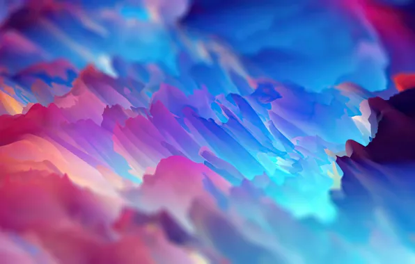 Red, Lilac, Blue, Purple, Abstraction, Bright, Colorful, Bright colors
