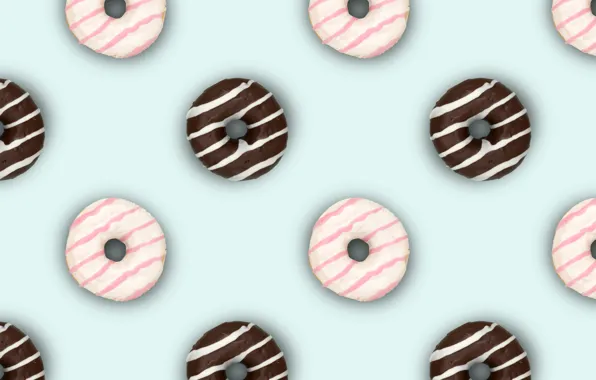 Chocolate, donuts, sweet, glaze, Sweet, Food, Sugar, Donut