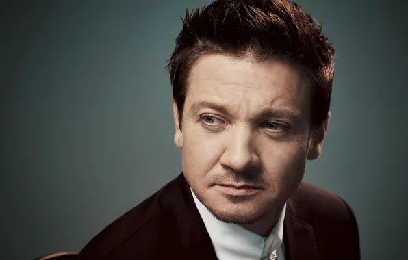 Background, portrait, actor, Jeremy Renner, Jeremy Renner, 2015, Randall Slavin, American Music Awards