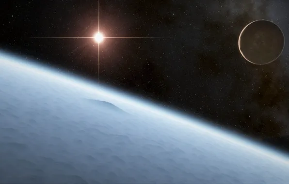 Planet, sci fi, Asteroids