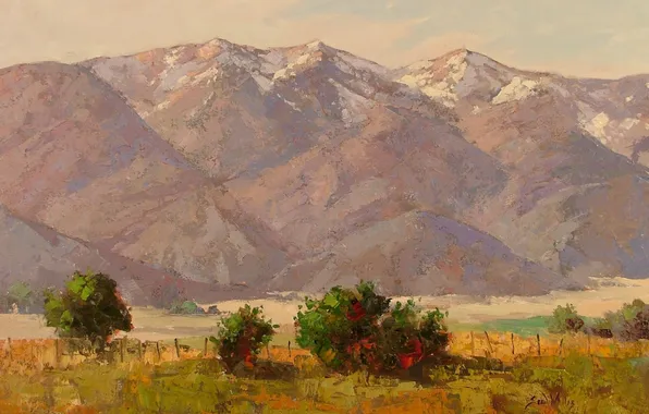 Art, Sean Wallis, The Wellsville Mountains