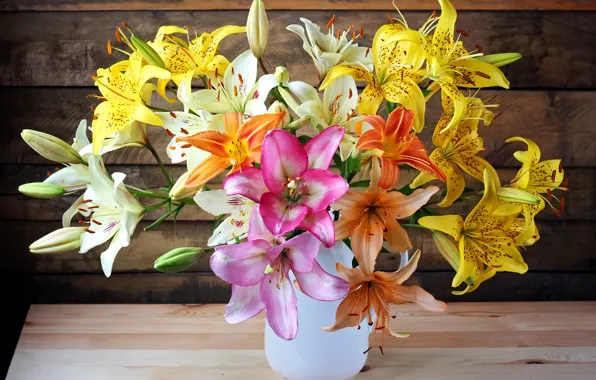 Picture Lily, bouquet, bouquets, lilies