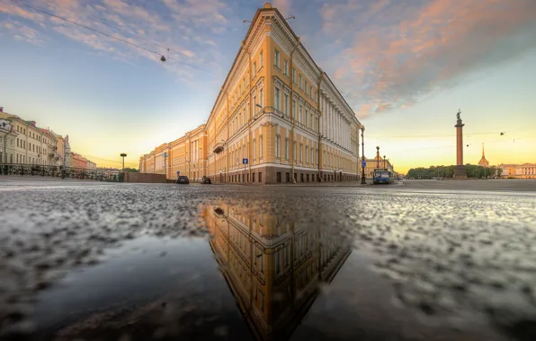 Picture autumn, Sink, Saint Petersburg