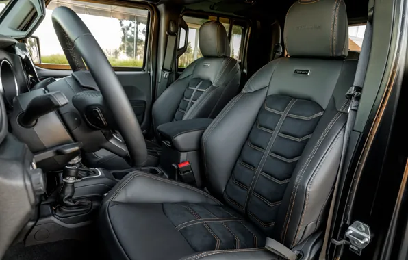 Interior, pickup, Rezvani, 2020, Hercules 6x6