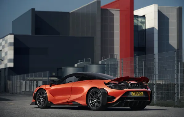 Picture orange, the building, coupe, McLaren, 2020, 765LT