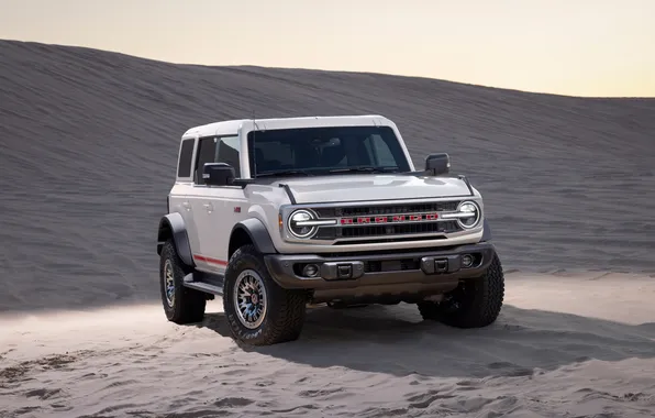 Sand, Clouds, Front, SUV, The roads, 60th, Off Road, American Car