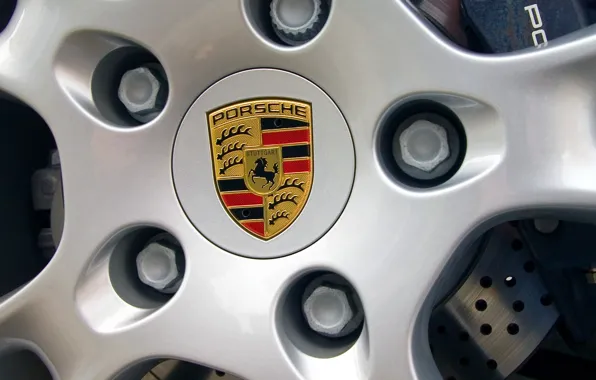 Logo, Porsche, The hood