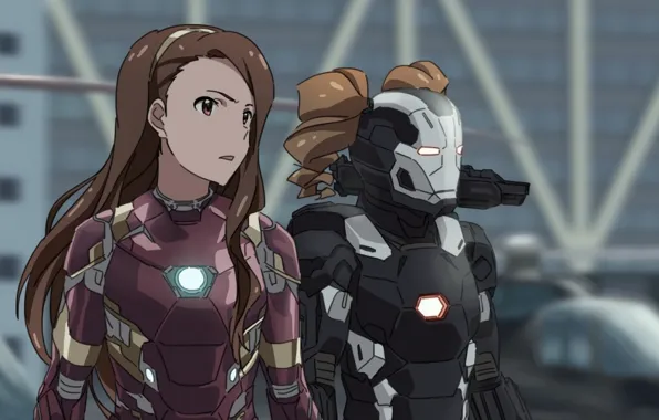 Picture girl, iron man, cosplay, The idolm @ ster