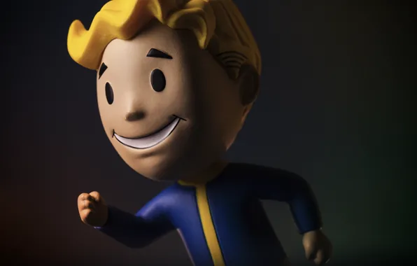 Fallout, Bethesda Softworks, Bethesda, Figure, Bethesda Game Studios, Vault Boy, Vault Boy, Bethesda