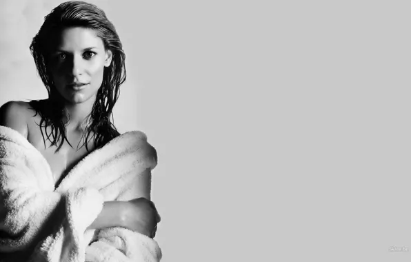 Towel, wet, Claire Danes, claire danes