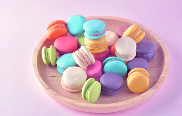 Colorful, dessert, cakes, sweet, sweet, dessert, macaroon, french